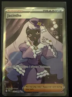 Pokemon TCG Perfect Order Jacinthe 110/088 Full Art Trainer Ultra Rare NM - Image 2