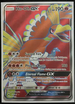 Pokemon Sun & Moon Burning Shadows — Ho-Oh Full-Art 131/147 Near Mint ++ - Image 1