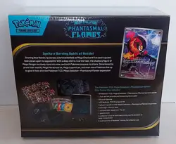 Pokemon TCG Mega Evolution Phantasmal Flames ETB Elite Trainer Box! NEW! TEARS! - Image 3