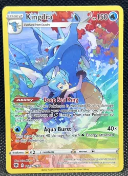 Pokemon TCG Kingdra Trainer Gallery Astral Radiance TG03/TG30 - Image 1