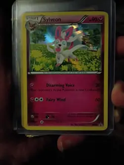 Pokemon Sylveon XY04 XY Promo Holo Stage 1 Fairy Type 90HP English Card TCG - Image 2