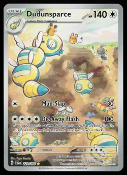 Dudunsparce 229/193 Holo Illustration Rare Paldea Evolved Pokemon Card - Image 1