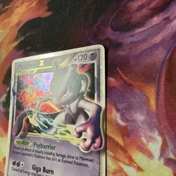 Pokemon TCG Mewtwo LV.X Black Star Promo DP28 Holo Card, LP Condition - Image 3