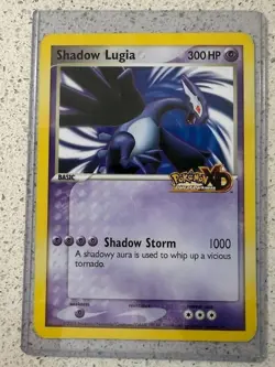 2005 Pokemon Gale Of Darkness Jumbo Shadow Lugia Card - Authentic TCG Card - Image 1