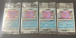 Gengar 050/088 EB Games Promo English Sealed Mint - Pokemon TCG Card X4 - Image 1