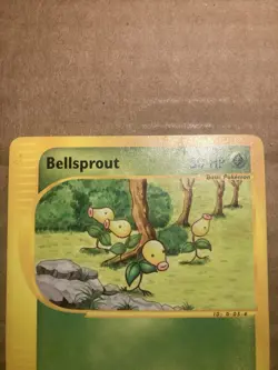 Bellsprout Pokemon Card Aquapolis 45/147 LP - Image 3