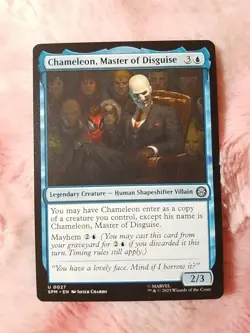 Magic Chameleon, Master of Disguise Marvel's Spider-Man Regular Uncommon MTG - Image 1