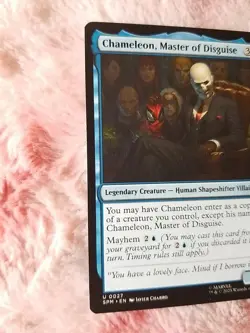 Magic Chameleon, Master of Disguise Marvel's Spider-Man Regular Uncommon MTG - Image 2