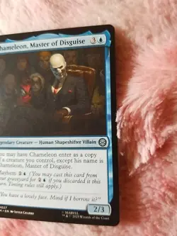 Magic Chameleon, Master of Disguise Marvel's Spider-Man Regular Uncommon MTG - Image 3