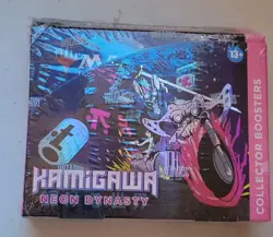 COLLECTOR Booster Box ~ KAMIGAWA: NEON DYNASTY MtG 12 pack sealed Magic WotC - Image 1