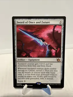 Sword of Once and Future 265 –March of the Machine -Mythic Rare – Lightly Played - Image 1