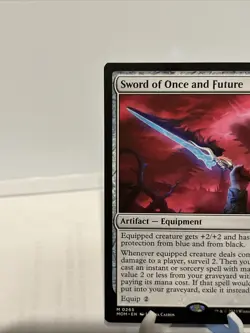 Sword of Once and Future 265 –March of the Machine -Mythic Rare – Lightly Played - Image 2