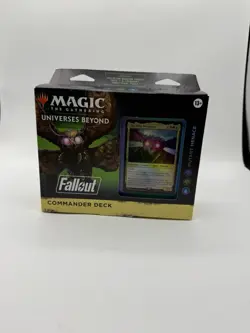Magic Fallout Commander Deck - Mutant Menace MTG Scuffed Box Sealed Deck 195166228532 - Image 1