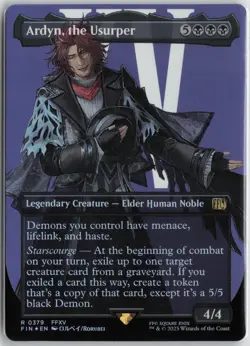 Ardyn, the Usurper (0379) (Borderless) Foil R FINAL FANTASY 379 NM - Image 1