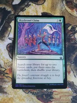 Skyshroud Claim FOIL Battlebond MP MAGIC the GATHERING #213 - Image 1