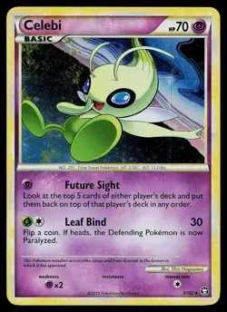 Pokemon Card - Celebi Triumphant 3/102 Holo Rare - Image 1