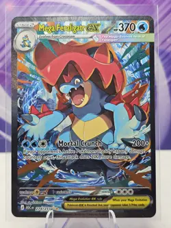 Pokemon Mega Feraligatr EX SIR Ascended Heroes Card 274/217 Near Mint - Image 1