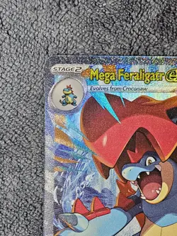 Pokemon Mega Feraligatr EX SIR Ascended Heroes Card 274/217 Near Mint - Image 3