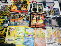 Pokemon TCG Large Card Collection Sealed & Opened Cards Charizard X Ex 109/94 - Image 1