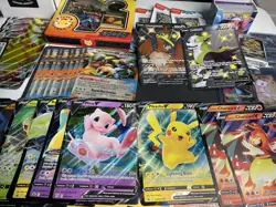 Pokemon TCG Large Card Collection Sealed & Opened Cards Charizard X Ex 109/94 - Image 2