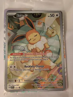 Eevee 173 Black Star Promo Pokemon Prismatic Evolutions Factory Sealed - Image 1