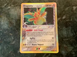 Dragonite (Delta Species) 3/113 Delta Species Holo Rare Pokemon MP - Image 1