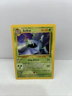 Pokemon TCG Golbat Fossil, 34/62 Base Set - Image 1