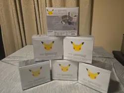 Pokemon 25th Anniversary Celebrations Etb Lot Of 6 - Image 1