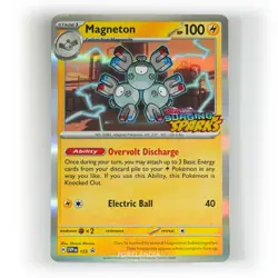 Pokemon - Magneton - Stamped Holo - SVP153 - Black Star Promo Card - Image 1