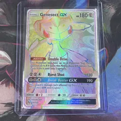 Pokemon 2018 Lost Thunder Genesect GX FA #224/214 - Image 1