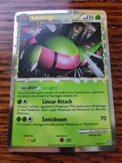 LP - Pokemon TCG Triumphant YANMEGA Prime Holo (98/102) - Image 1