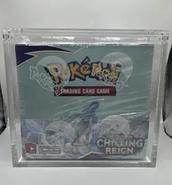 Pokemon TCG Sword & Shield - Chilling Reign Booster Display Box (Factory Sealed) 820650818462 - Image 1