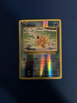 2016 Pokemon XY Evolutions MAGIKARP Reverse Holo 33/108 - Image 1