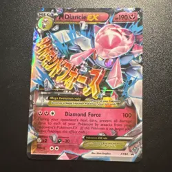 Pokemon TCG M Diancie EX XY44 XY Promo Holo Mega Evolution Fairy 2015 - Image 1