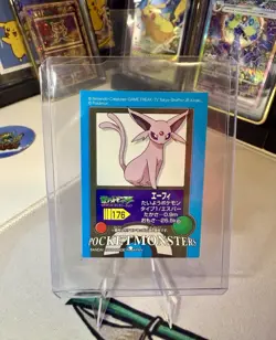 Pokemon 2005 Bandai Kids Seal Sticker Pocket Monsters Jpn Nintendo Espeon NM ✨ - Image 3