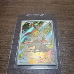 Pokemon TCG Eevee 173 Scarlet & Violet Black Star Promo Holo 2025 English - Image 1