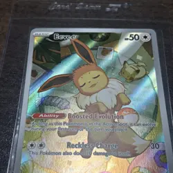 Pokemon TCG Eevee 173 Scarlet & Violet Black Star Promo Holo 2025 English - Image 2