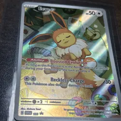 Pokemon TCG Eevee 173 Scarlet & Violet Black Star Promo Holo 2025 English - Image 3