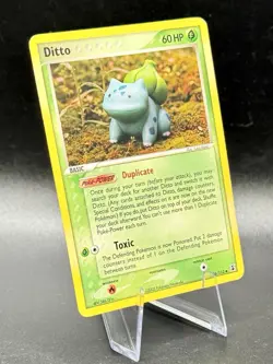Ditto Bulbasaur 36/113 Nonholo Pokemon EX Delta Species 2005 Vintage LP/NM - Image 1