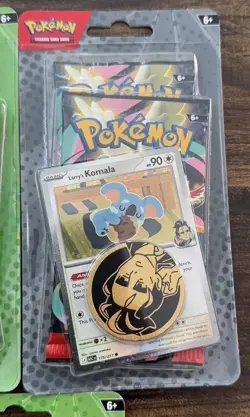 Pokemon TCG Ascended Heroes Erika Larry 2pk Blister New Factory Sealed x3 - Image 2