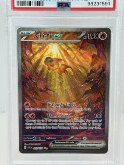 2023 POKEMON PAL EN-PALDEA EVOLVED SPECIAL ILLUSTRATION RARE CHI-YU EX PSA 10 - Image 2