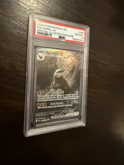 PSA 10 Excadrill ex 168/086 Pokemon Sv Black Bolt Special Illustration Rare 2025 - Image 1
