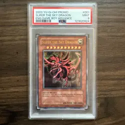 Yu-Gi-Oh Slifer the Sky Dragon GBI-001 Ultra Rare PSA 9 - Image 1
