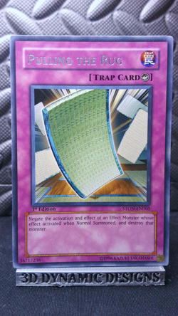 | Yugioh Pulling the Rug STON-EN060 1st Edition Rare Strike Of Neos PL 🔥 | - Image 1