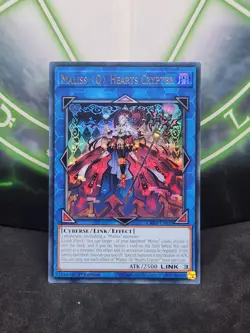 Yugioh Maliss Q Hearts Crypter CRBR-EN020 Ultra Rare 1st Edition NM - Image 1
