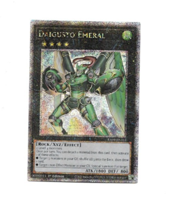 Yugioh Yu-Gi-Oh! Daigusto Emeral RA04-EN163 Quarter Century Secret Rare - Image 1