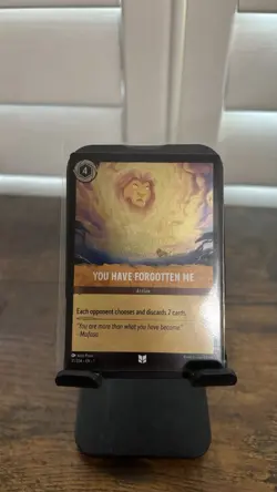 Disney Lorcana You Have Forgotten Me 31/204 The First Chapter Cold Foil - Image 1