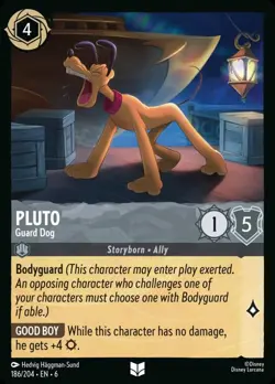 Pluto - Guard Dog (186) Azurite Sea Disney Lorcana - Image 1