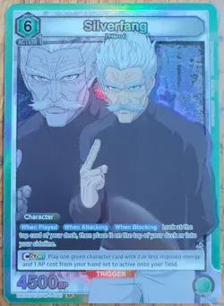 Silverfang SR Foil Union Arena One Punch Man UE06BT NM - Image 1