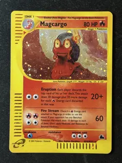 Pokemon TCG Magcargo Skyridge H16 Holo Rare Card - Image 1